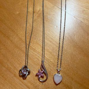 Three necklaces